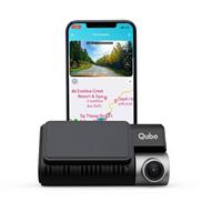 Qubo Smart Dashcam Pro 3K with Built-in Wi-Fi & GPS | Sony IMX335 Sensor | Superior Night Vision (Black)