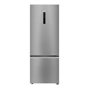 Haier 355 Litres 3 Star Double Door Inverter Refrigerator with Triple Inverter Technology, 14 In 1 Convertible Mode (HRB4053BISP, Inox Steel)