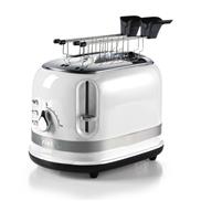 Ariete Moderna Range Toaster with 6 Browning Levels, Slice Centering, Removable crumb tray (TOASTERMODERNA, White)