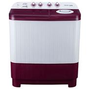 Voltas Beko 7 KG 5 Star Semi Automatic Top Load Washing Machine | Fast Dry Technology | IPX4 Control Panel | Double WaterFall (WTT70DBRT, Burgundy)