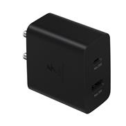 Samsung Duo TA220 dual-port 35W Super Fast Charging Adapter (Black)