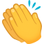 émoji applaudissements