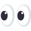 emoji de olhos