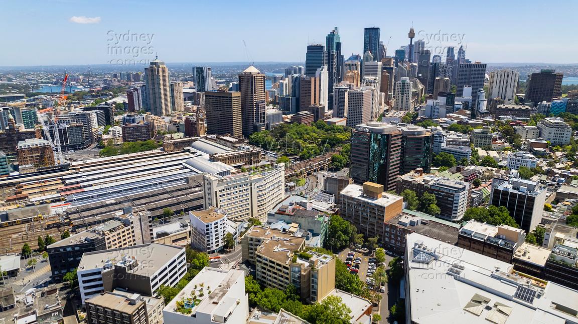 Drone Over Surry Hills