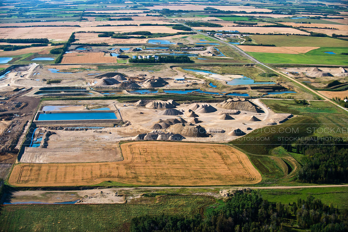 Gravel Pit Aerial