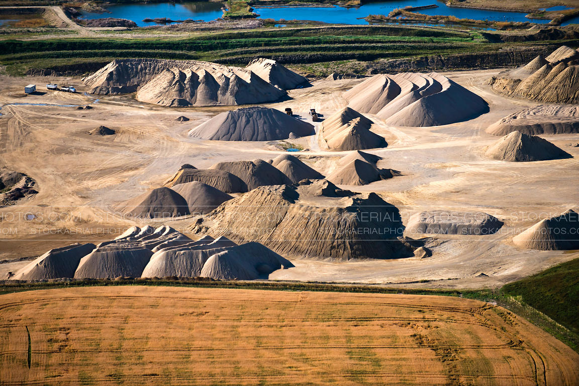 Gravel Pit Aerial