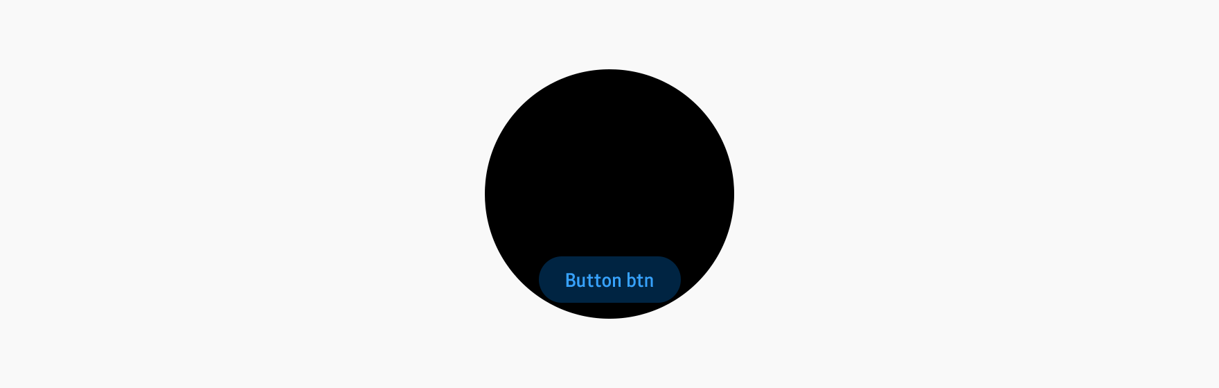 A bottom button is provided for one main action