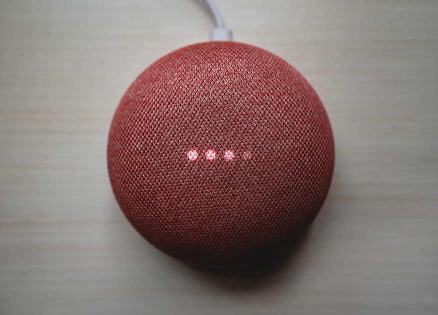 Photo of a Google Home by Clay Banks