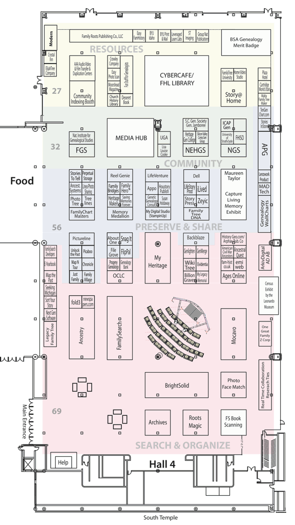 RootsTech 2013 Expo Hall