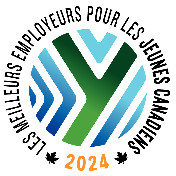 Logo des meilleurs employeurs du Canada pour les jeunes