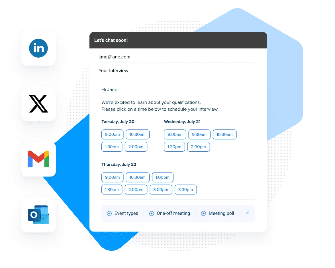 Create a Scheduling Link