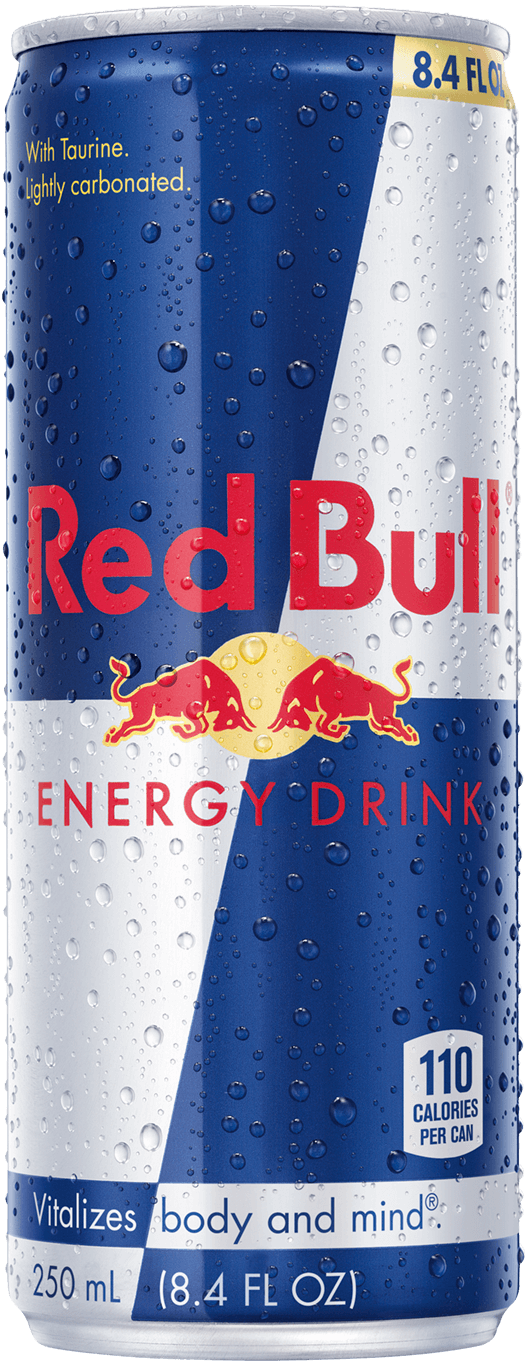 Packshot of Red Bull Energy Drink