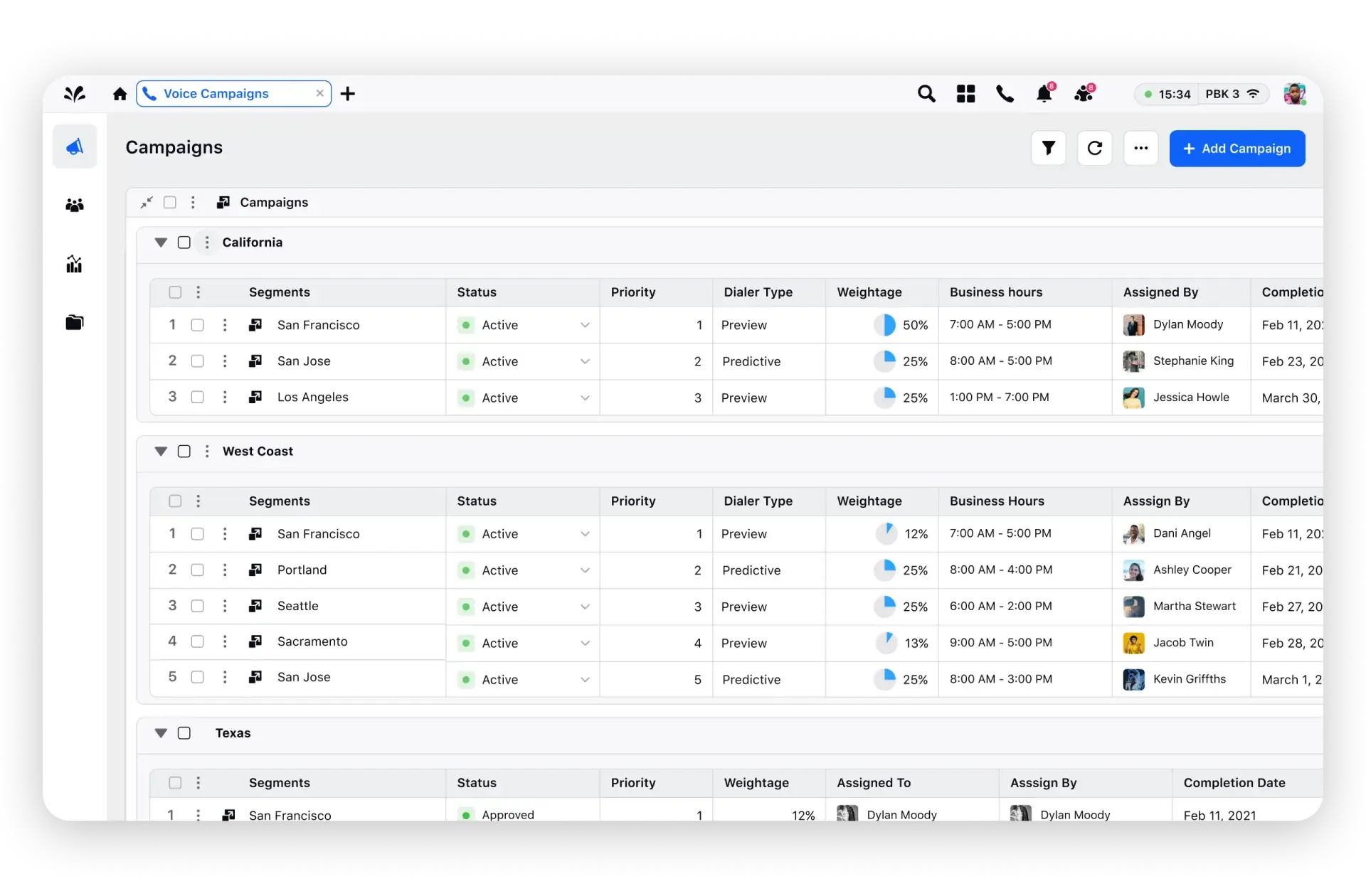 Schedule, monitor, and forecast campaigns 