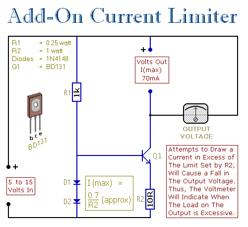 Schematic Of The
Basic Current Limiter