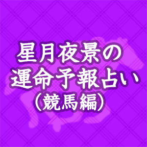 星月夜景の運命予報占い（競馬編）