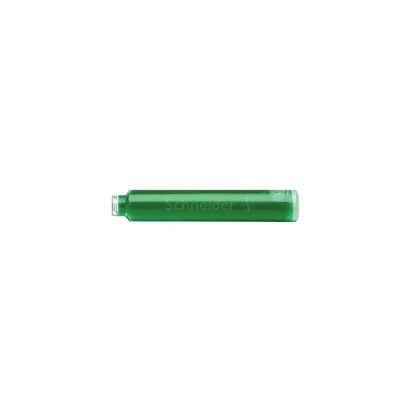 Schneider Fountain Pen Ink Cartridge Green Box 6 pieces -