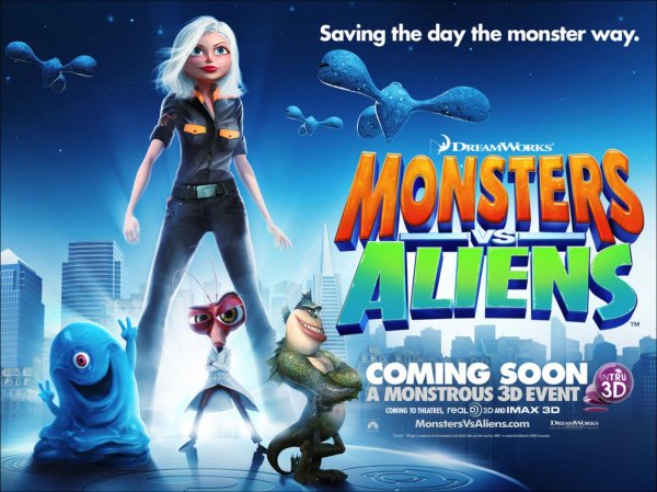 Monsters Vs. Aliens poster