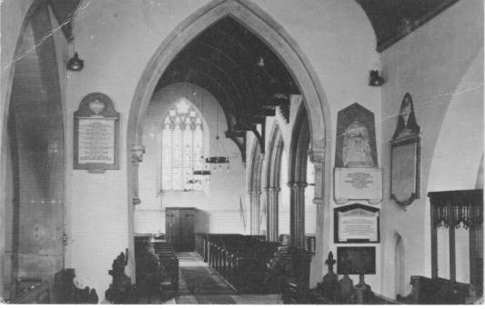 photograph from inside the chancel