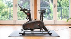 Wattbike Proton exercise bike in a person's home