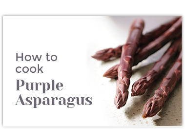 How to Cook Purple Asparagus