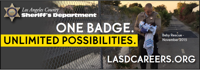 A Career with Purpose, One Badge, Unlimited Possibilities #JOINLASD