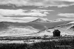 Photograph of a summer home on the Taylor Highway near Nome Alaska
