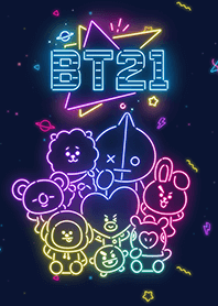 BT21 ネオンダンス