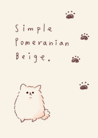 Pomeranian beige