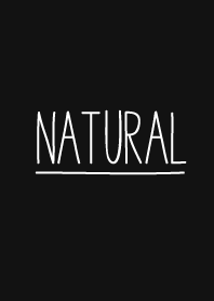 NATURAL black