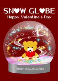 SNOW GLOBE -Happy Valentine's Day-