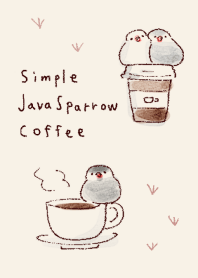 simple Java sparrow coffee beige