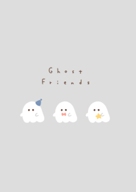 Ghost Friend/ gray white