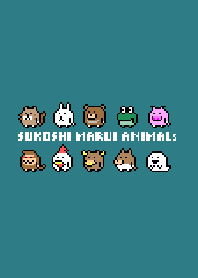 Pixel Round Animals