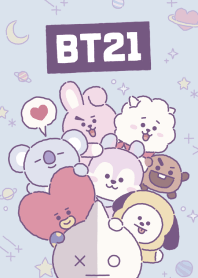 BT21 SMOKY BLUE