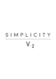 S I M P L I C I T Y - V. 2