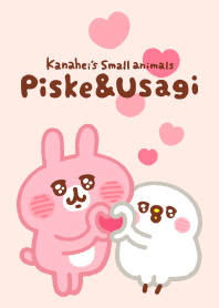 ハートフル ピスケ&うさぎ