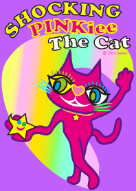 SHOCKING PINKiee the Cat (1)