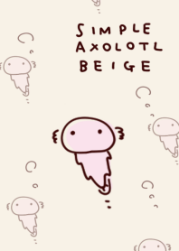 Simple axolotl beige