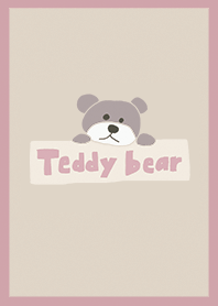 Teddy bear.