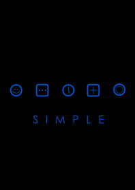 SIMPLE(black blue)V.3