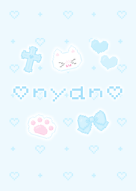 nyan kawaii. baby blue