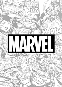 MARVEL漫畫（黑白風）