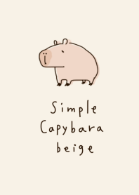 simple Capybara beige