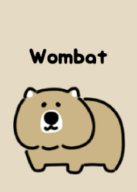 Cute wombat theme