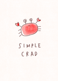 Simple crab beige