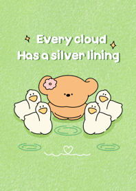 Every cloud has a silver lining