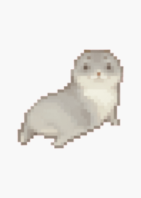 Seal Pixel Art Theme 3