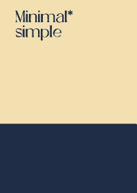 Minimal* simple 26