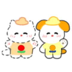 INUkun&Nekochan sticker