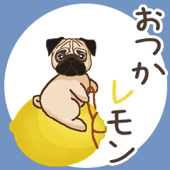 Pug パグ VER3（動くダジャレ)